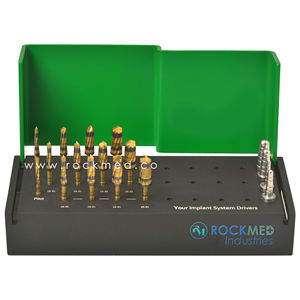 Offre Spéciale 17 pièces Kit universel de fraises d'osséodensification dentaire Kit de préparation d'ostéotomie d'implant qualité allemande - Product Image 1