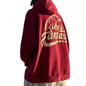 Offre Spéciale sweat à capuche en molleton de coton 100% fabriqué au Pakistan pour hommes personnalisé teint uni avec impression bouffante meilleur produit d'automne - Product Image 6