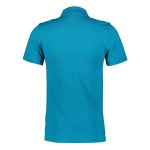 Polo Básico de Algodón para Hombre, Camisa de Manga Corta, Tejido de Punto, Ajustado, Diseño Informal, 100% - Product Image 2