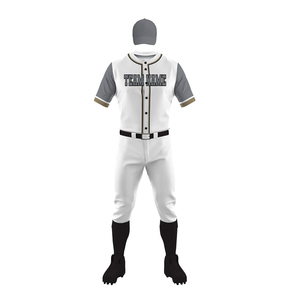 2025 Uniforme de béisbol con logotipo personalizado impreso para hombres Nuevo diseño Uniforme de béisbol de color sólido de buena calidad con servicio OEM - Product Image 2