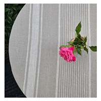 Nappe de haute qualité lin 100% coton couverture Premium marque lavable tissu élégance mariages Banquet moderne et élégant