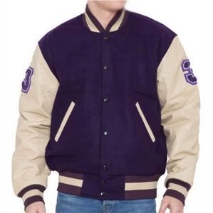 Chaqueta de béisbol universitaria para hombre, venta al por mayor, recién llegado, personalizada, de alta calidad, Original, American Varsity Letterman College - Product Image 1