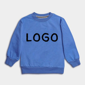 Sudadera para niños unisex personalizada 100% algodón polar alta calidad nuevo diseño color sólido estilo casual para niños - Product Image 2