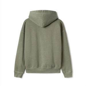 Veste à fermeture éclair classique personnalisée OEM pour hommes, veste à glissière respirante 100% coton, confort toute la journée, tenue décontracté - Product Image 2