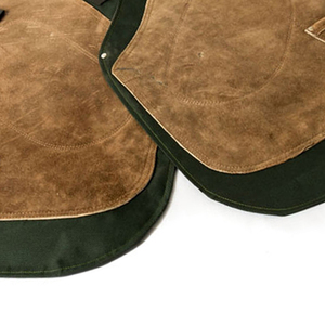 Delantales de herrador profesionales al por mayor delantal de cuero protector de trabajo de HERRERO personalizado duradero reutilizable disponible negro - Product Image 6