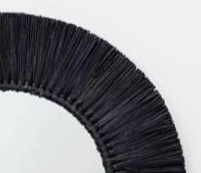 La mejor colección de espejos de yute Seagrass, marco de luz, espejo de salón de pared, tamaño personalizado, muebles de comedor de Color - Product Image 3