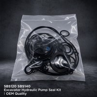 Kit de réparation de joint principal de pompe hydraulique pour excavatrices Komatsu SBS80, SBS120, SBS140 – Kit de réparation de joint d'huile pour pompe SBS