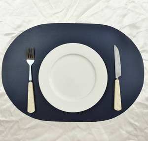 Elegante Mantel Individual de Cuero Genuino Ecológico de Lujo para Mesa de Comedor de Restaurante, Lavable, Impermeable y Resistente al Calor LPM-0050 - Product Image 4