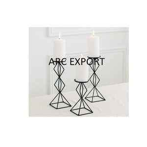 Portavelas de decoración de plata de diseño antiguo, portavelas grande de Metal de calidad superior, Juego de 2 candelabros, accesorio de iluminación - Product Image 4