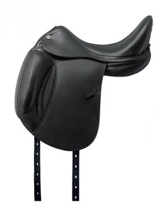 Selle de dressage à contact étroit de qualité supérieure fabriquée par une selle anglaise en cuir de vache à siège souple de qualité supérieure - Product Image 4