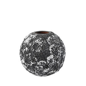 Florero de Hierro Hecho a Mano con Acabado Negro Antiguo, Decoración de Mesa Personalizable para Sala de Estar, Maceta de Metal Personalizada al por Mayor - Product Image 6