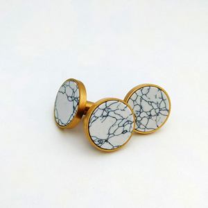 ลูกบิดหินอ่อนสีดำแบบดั้งเดิมที่มีขนาดรูปร่างสีที่กำหนดเองผลิตในอินเดีย - Product Image 3