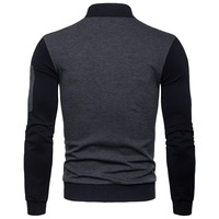 Oem veste pour hommes avec logo personnalisé vêtements pour le commerce extérieur pull pour hommes vêtements à capuche veste à col montant pour hommes
