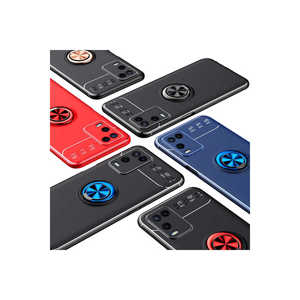 Coque de téléphone en silicone OYO Ravel pour Oppo A54 4G, protection premium avec style noir et rouge, logo personnalisable - Product Image 3