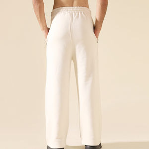 Pantalones de chándal informales de calidad superior para hombre, holgados, rectos, estilo holgado, cintura media, cintura elástica, servicio de grosor ligero - Product Image 4