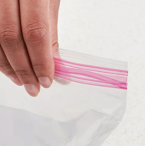 High Quality Transparent Zipper Food Packaging <b>Bag</b> Custom Size and Logo Acceptable Cheap Wholesale Minimum Order 1 <b>Ton</b> - Product Image 3