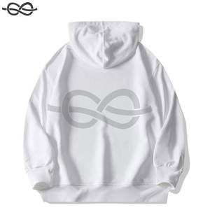 Sweat à capuche unisexe à épaules tombantes pour hommes, léger, décontracté, vente en gros de pullover pour hommes - Product Image 5