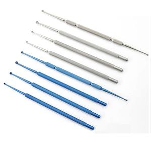 Instrumentos Quirúrgicos Dentales, Cureta para Glándulas de Meibomio, Cirugía Oftálmica, Manual, Acero Inoxidable, Aleación de Titanio Disponible, Micro - Product Image 1