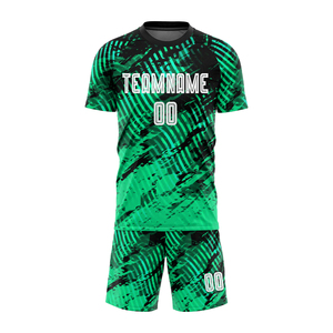 เสื้อฟุตบอลพิมพ์ลายสำหรับผู้ชายและผู้หญิงชุดฟุตบอลฟุตบอลโพลีเอสเตอร์ผ้านิ่มน้ำหนักเบาพิมพ์ซับลิเมชัน100% ตามสั่ง - Product Image 2