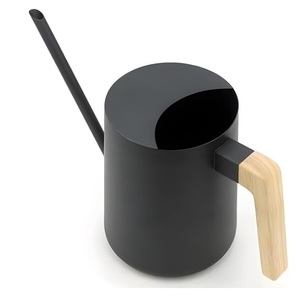 Arrosoir en métal fini vert brillant Arrosoir en métal design moderne pour jardins, plantes d'intérieur, balcons et patios - Product Image 3