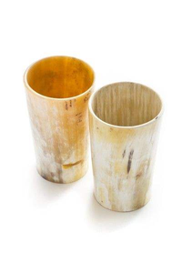 Copa de Vino de Cuerno de Búfalo Semiburnida de Calidad Antigua Personalizada, Siempre Pulida, Ideal para Amantes del Vino Tinto - Product Image 3