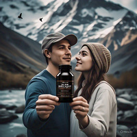 Cápsulas de Shilajit Puro del Himalaya Aprobadas por GMP, 100% Naturales, Orgánicas, Secadas al Sol, Ácido Fúlvico, Paquete de 30 Piezas, Inmunidad, Mujeres Embarazadas