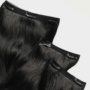 Virgin CLIP IN Extensiones de cabello vietnamita Técnica eslava humana real Procesamiento ruso Textura recta brillante Suministro de fábrica - Product Image 4