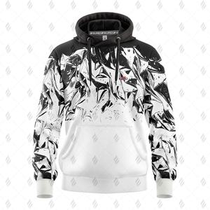 Sweat à capuche pour homme OEM, hiver, 100% coton, uni, teinture unie, coupe ample, poche, tissu léger et respirant, écologique - Product Image 1