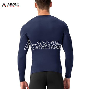 Rash Guard de qualité supérieure, couleur personnalisable, matière légère, fabriqué au Pakistan - Product Image 3