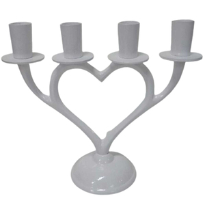 Aluminum 4 Arms <b>Candle</b> Stand Nickel Silver Color <b>Candle</b> Holder For Tabletop Decoration Handmade In <b>Bulk</b> - Product Image 4