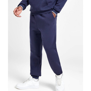 2024 mejor chándal al por mayor de los hombres para el invierno Venta caliente pantalones de chándal con logotipo personalizado Skinny Fit 100% chándal de algodón - Product Image 4