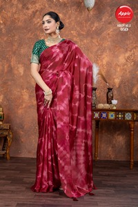 Murga Imprimer Gajji Modal Soie Tissu Luxueux Doux Lustrou Matériel pour Vêtements Ethniques Sarees Robes Artisanat Couture Vibrant saree - Product Image 5