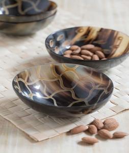 Prime Quality Buffalo Horn <b>Bowl</b> For Best Selling And Custom Logo <b>Snacks</b> Serving Buffalo Horn <b>Bowl</b> For Sale Home Decorative - Product Image 1