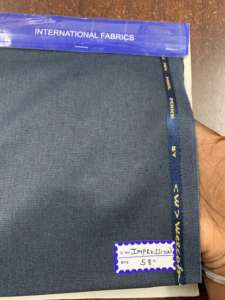 Tela de Alta Calidad para Trajes, 58 Pulgadas de Ancho, Calidad de Exportación India, Viscosa/Poliéster Tejido para Prendas de Hombre y Mujer - Product Image 3