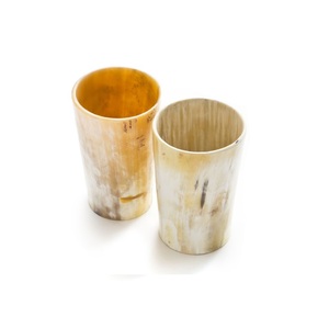 Gobelet en corne de buffle avec option de logo personnalisé à usage promotionnel gobelet en corne de boeuf de buffle pour les amateurs de bière classique - Product Image 2