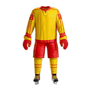 2024 Diseño diferente Alta calidad Nuevo estilo Sublimación personalizada Color sólido Mejor comodidad Venta de uniformes de hockey sobre hielo en Pakistán - Product Image 4