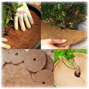 Eco-Friendly Coconut Fiber Mulch <b>Mat</b> for Natural Weed Suppression & Moisture Retention Agriculture & <b>Garden</b> Use - Product Image 2