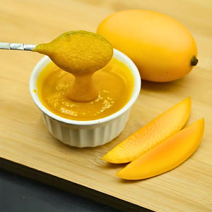 Mangue Chaunsa fraîche du Pakistan, concentrée jaune, filtrée, emballage aseptique en sachet, 100% naturelle, pulpe de citron de Hunza, 65 Brix - Product Image 3