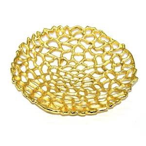 Top Quality Stainless <b>Steel</b> <b>Bowl</b> with Brass Leaf and Stem Shaped <b>Bowl</b> Stand Round Shape Top Selling Product - Product Image 4