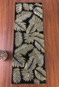 Luxury Beaded Handmade Durable Non-Slip Customizable Design Washable <b>Table</b> <b>Placemat</b> - Product Image 4