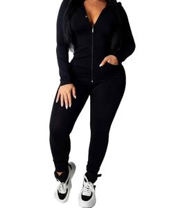 Combinaisons de jogging pour femmes, 2 pièces, survêtement, survêtement, survêtement, survêtement, survêtement, survêtement, vêtements de sport pour femmes - Product Image 1