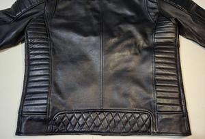 Chaqueta de piel de vaca para hombre de calidad superior al por mayor, estampado de logotipo frontal personalizable vintage ecológico para invierno 2024 - Product Image 2