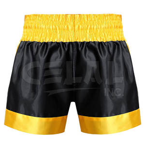 Short de boxe thaï de haute qualité avec imprimé personnalisé pour l'entraînement sportif - Product Image 2