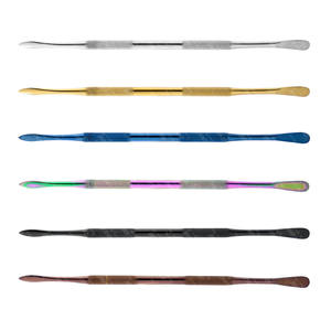 Herramienta de tallado de cera de hoja plana profesional, gancho curvo, herramientas de tallado de cera Dental, juego de esculpir de doble extremo, borde afilado antideslizante - Product Image 4