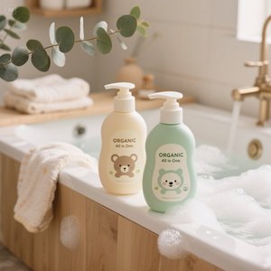 Corea produttore Eco-Friendly bambino lavare i bambini Gel doccia Shampoo tutto in uno ODM OEM Private Label