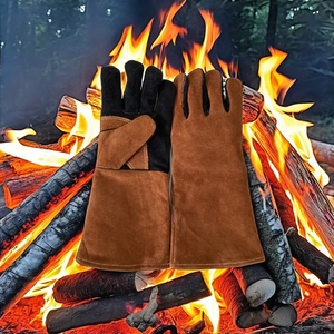 Leather Safety Work <b>Gloves</b> Welding Work Protection Bus <b>Driving</b> <b>Gloves</b> <b>Men</b> Real Solid Sheepskin Welding <b>Gloves</b> - Product Image 5