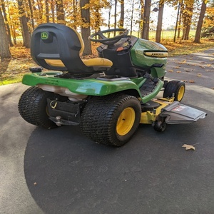 For John for Deere X330 42\" Cutting Width Quality Riding Lawn Mower 2-Stroke <b>125cc</b> <b>Engine</b> 24V DIY Industrial Precise Grass Cutt - Product Image 6
