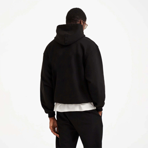 ชุดวอร์มสำหรับผู้ชายมีฮู้ดสำหรับฤดูหนาวชุดออกกำลังกายผ้าโพลีเอสเตอร์/ ผ้าฝ้ายระบายอากาศ - Product Image 6