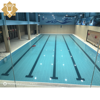 30ft 40ft Container-Pool für den Außenbereich, vorgefertigt mit Heizung, Wasserzirkulation und automatischem Dosiersystem für Villen, Hotels und gewerbliche Nutzung