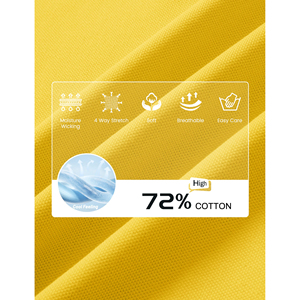 Polo de golf uni 2026 Nouveau design Manches courtes Décontracté Extérieur Respirant Léger Jersey pour un usage quotidien Polos pour hommes - Product Image 5